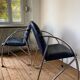 Souvignet chairs tubular chrome vintage modernist