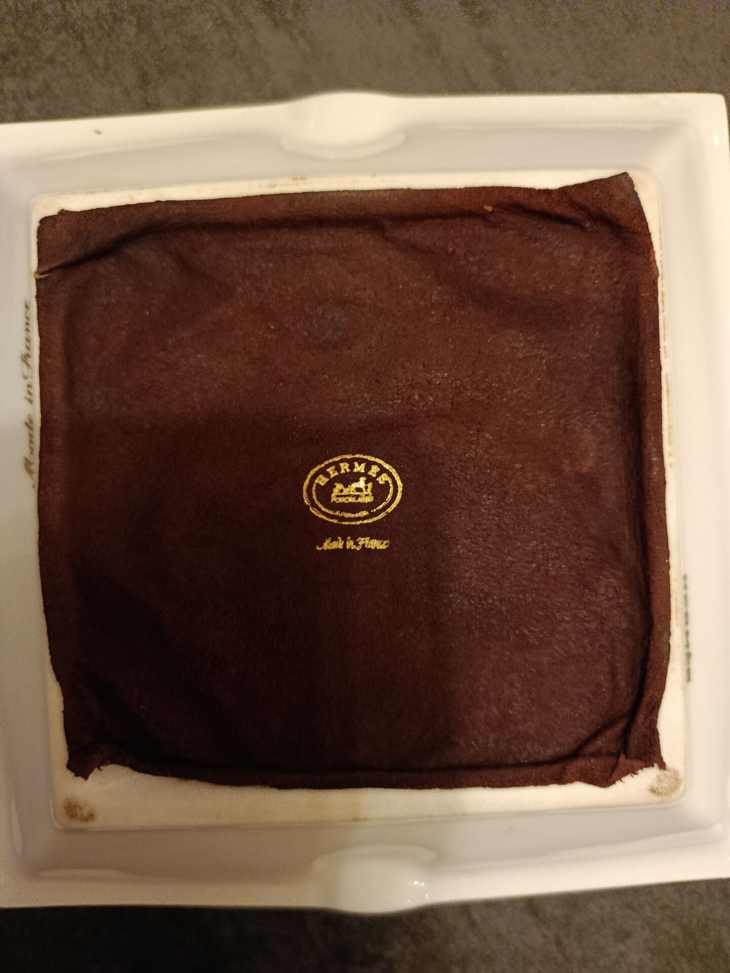 Hermès ashtray pocket tray