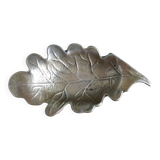 Cendrier feuille de chêne en bronze ou laiton