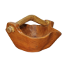 Olive wood basket