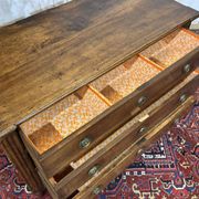 Louis XVI commode from the 18th century in walnut.