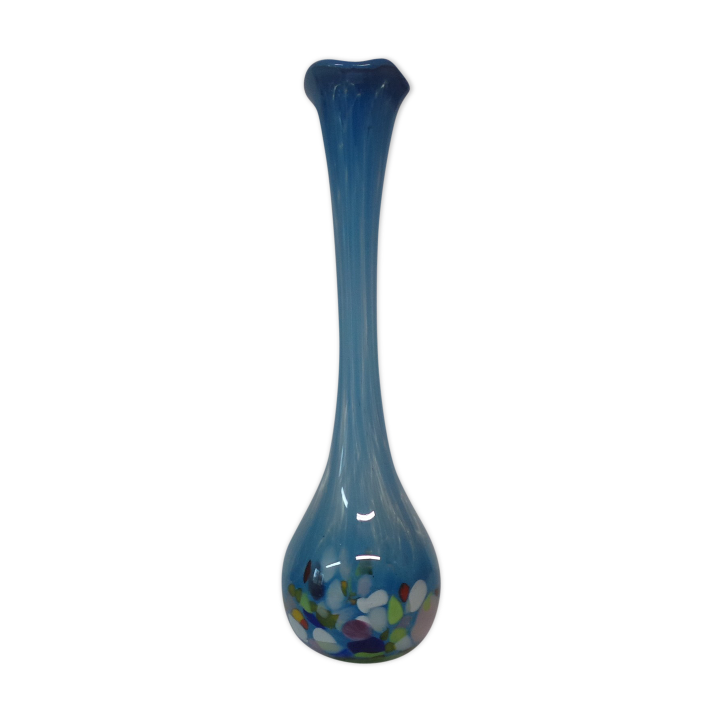 Blue Murano vase