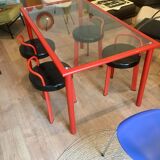 Table and stools, Italy, 1980s