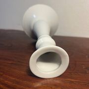 Duo pair of earthenware candlesticks by Maison Huet