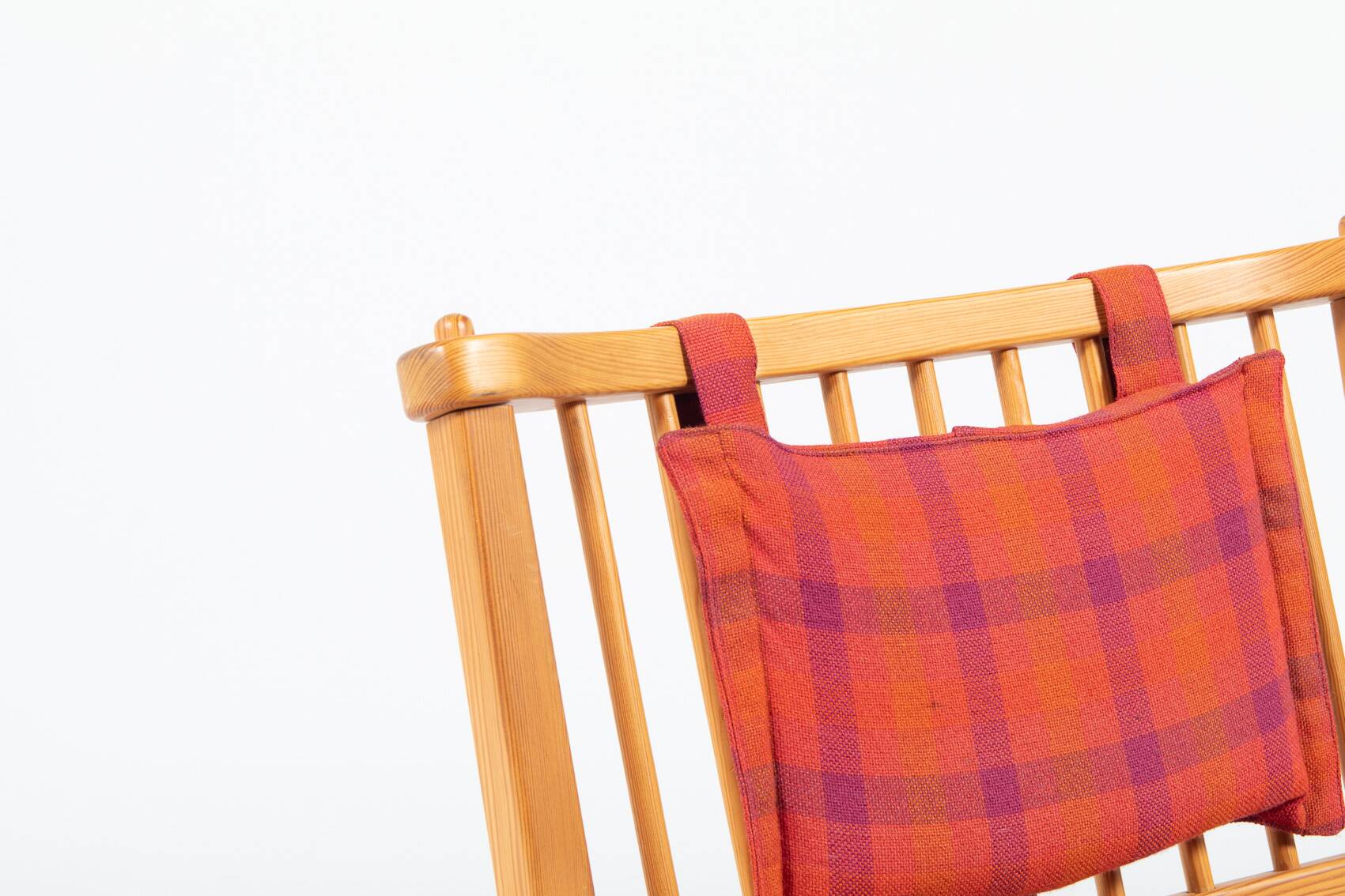 Yngve Ekstrom ‘Furubo’ armchairs with a table produced by Swedese, 1970’s