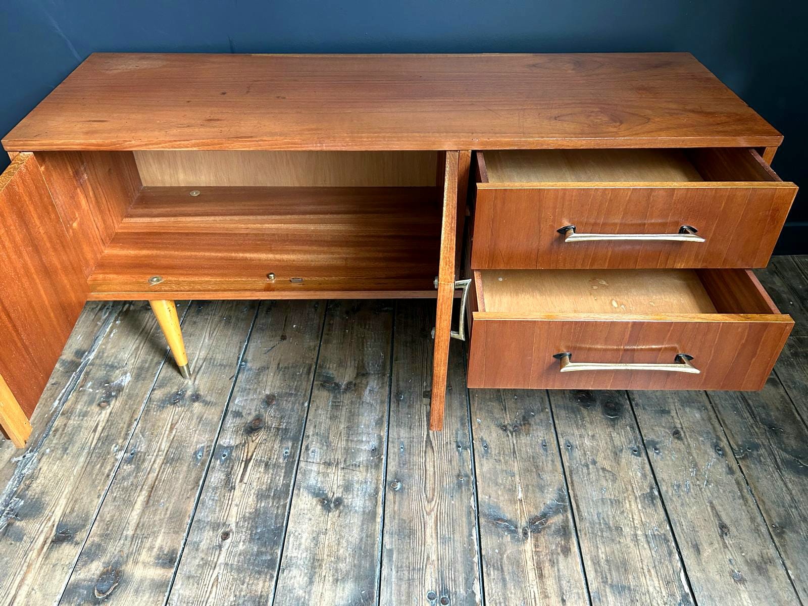 Vintage enfilade, antique TV cabinet.