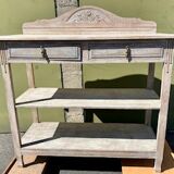 Ceruse oak console 1930.