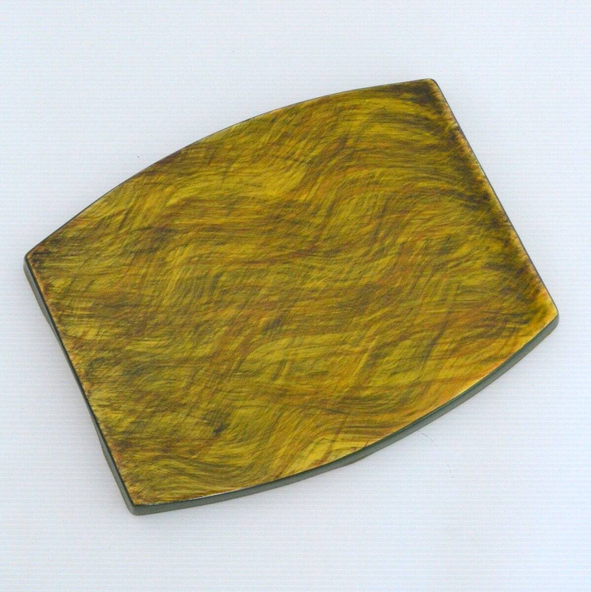 Dessous de plat St Clement céramique peint main vintage