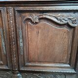 Louis XV buffet in carved oak