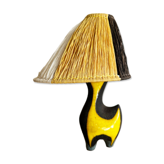 Vintage lamp by Lilette and Gilbert Valentin for Les Archanges, France 1950