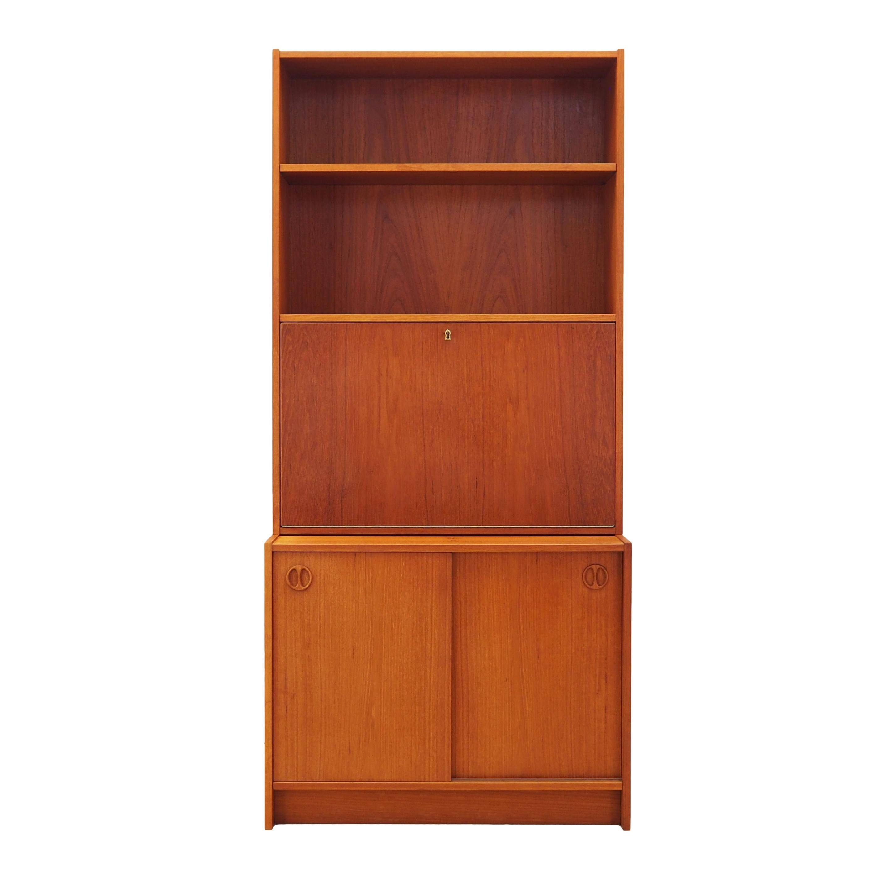 Teak bookcase, Danish design, 1970s, production: Denmark