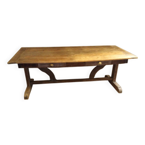 table de ferme deux tiroirs