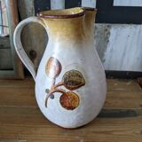Ceramic pitcher from italy