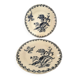 Flat plates Gien thistles