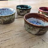 4 ramekins, handcrafted Morvan ceramics