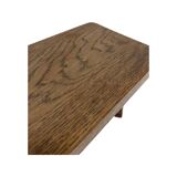 Vintage footstool stool minimalist brutalist