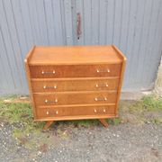 Commode vintage pieds compas