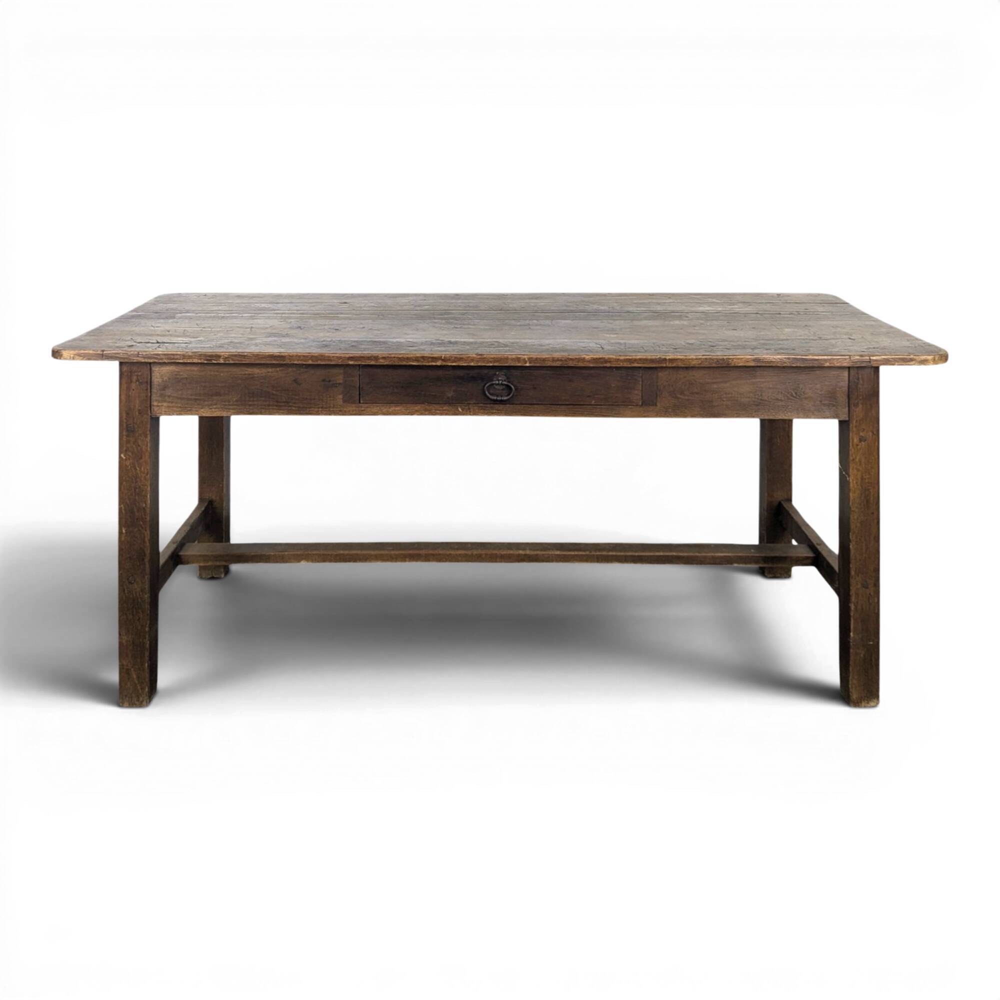 Solid oak farmhouse table