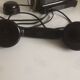 Téléphone PTT en bakélite noir vintage