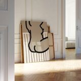 Female figure giclee art print, 50x70cm