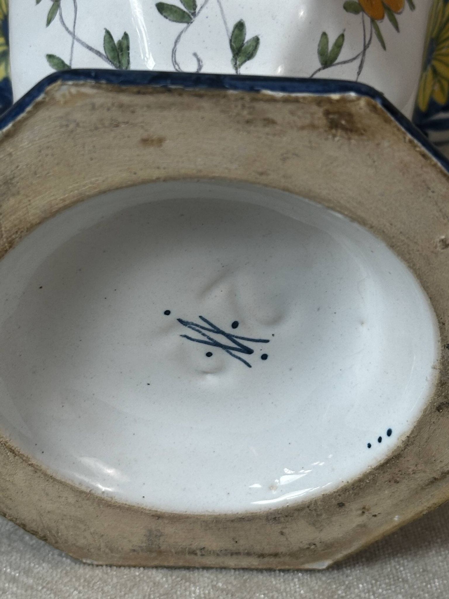 Vase polychrome 1925