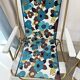 Pair of vintage Lafuma armchairs from the 60s/70s – Made in France – floral fabric
