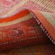 Tapis de couloir oriental vintage rose pâle 3x10, 103x326 cm
