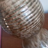 Vintage Artisanal Vase in Speckled Ceramic – Handmade (H 14cm)