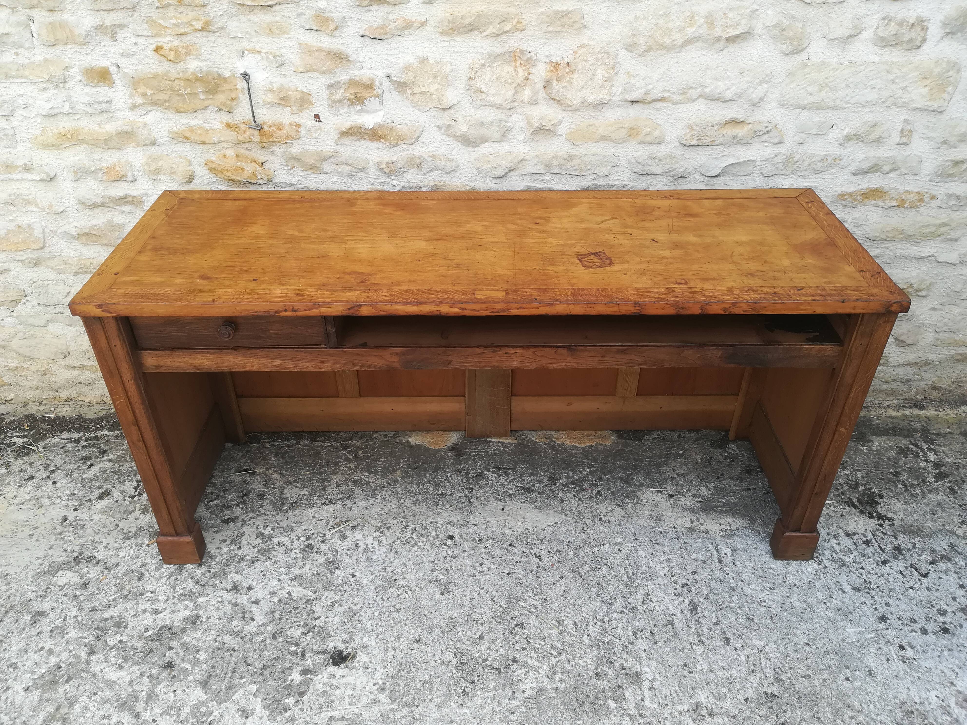 Comptoir en chêne