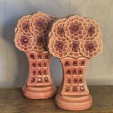 Pair of flower vases