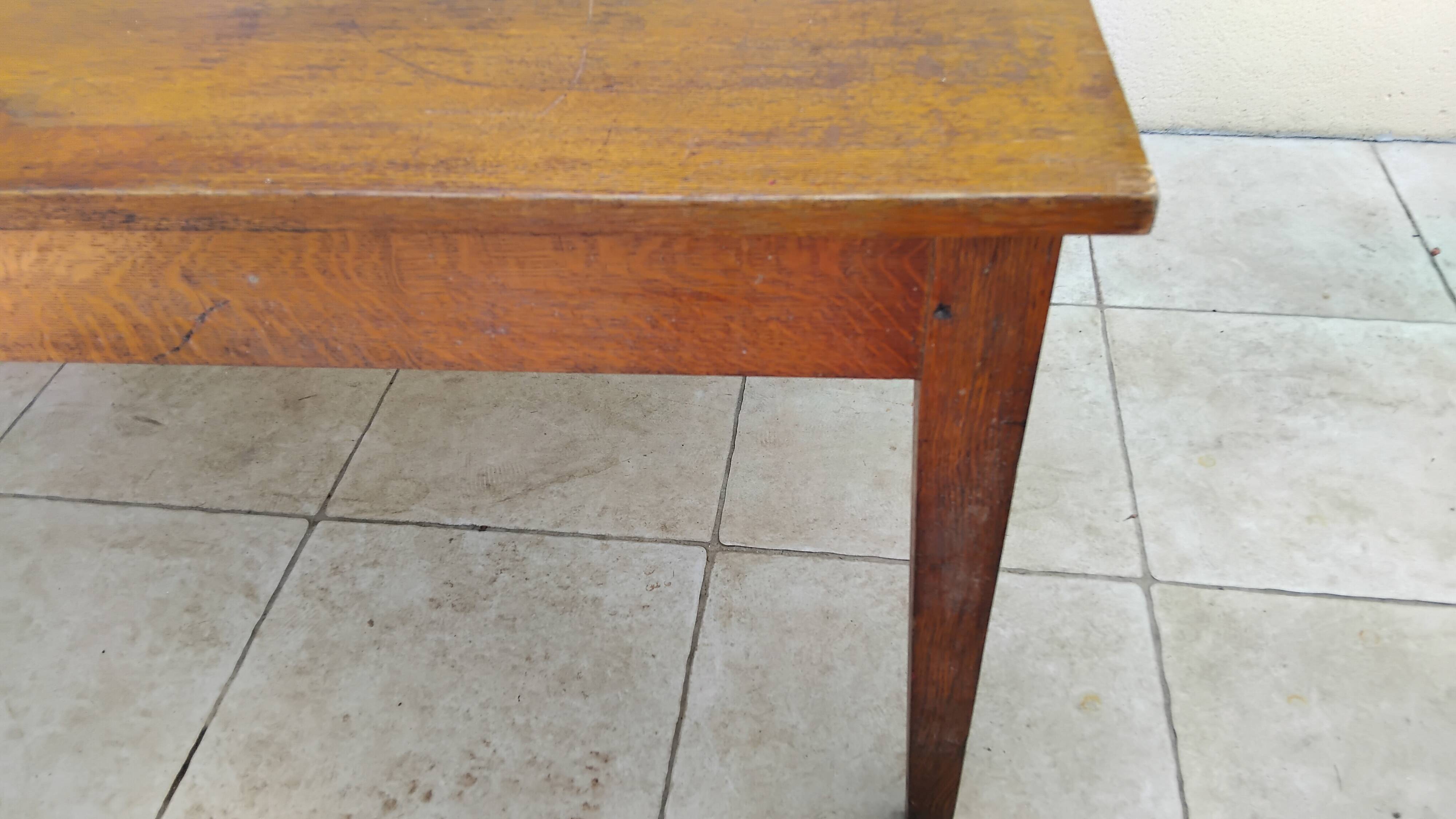 Vintage farmhouse table