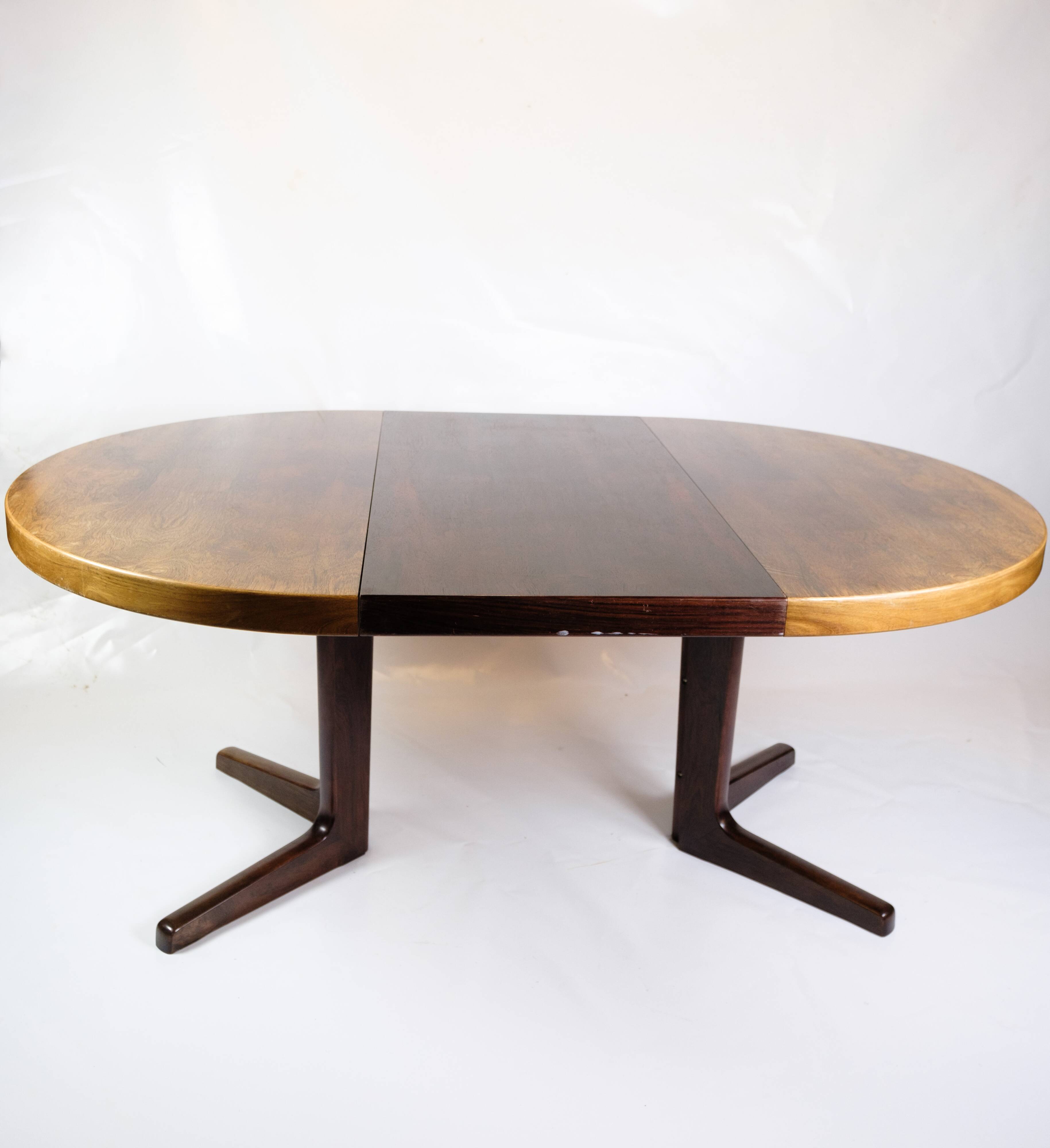 Round Dining Table Made In Rosewood By Skovby Møbelfabrik From 1960s