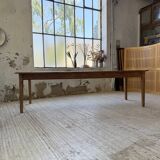50s pine and oak farmhouse table 2.5m