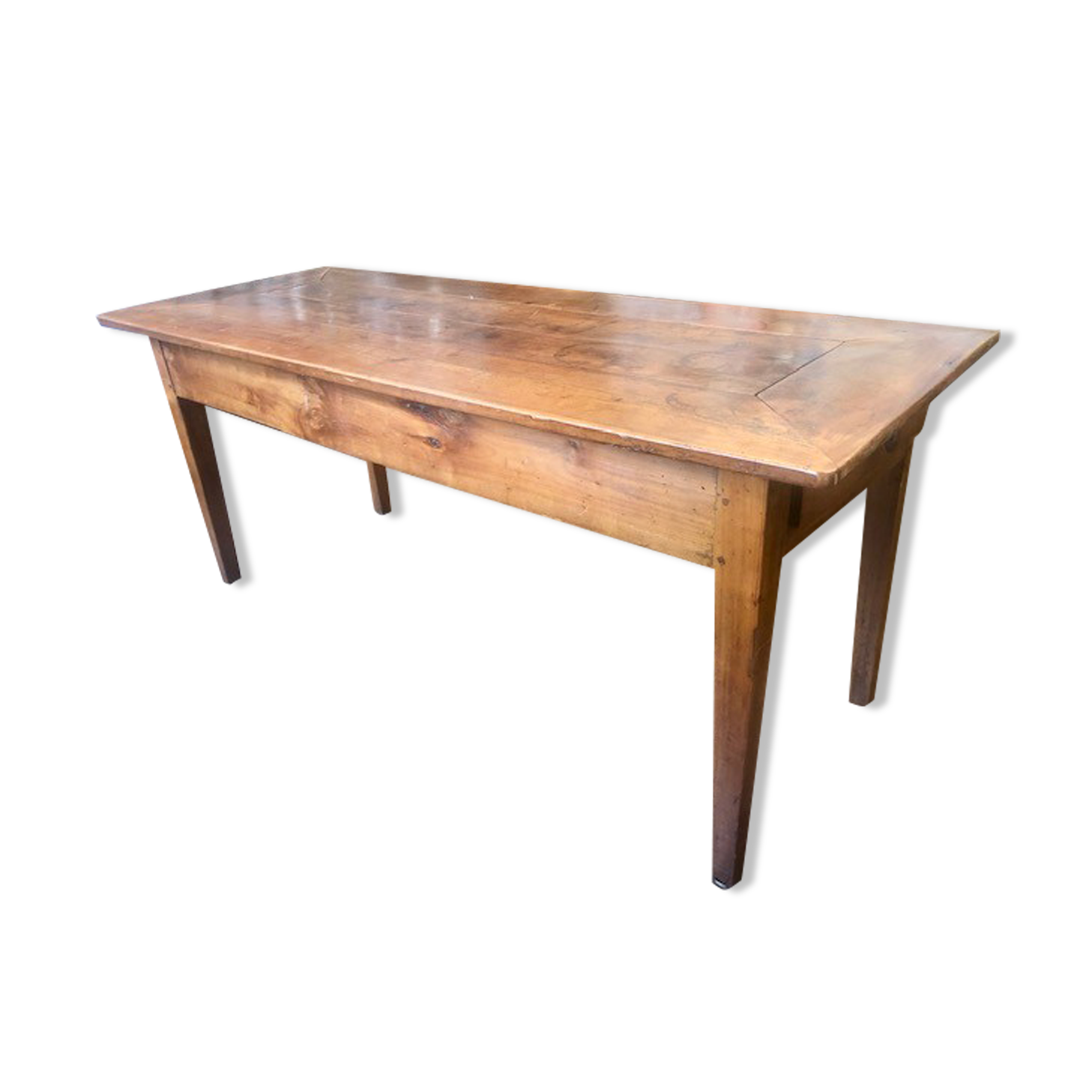 Solid oak farmhouse table