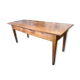 Solid oak farmhouse table