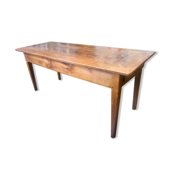 Solid oak farmhouse table
