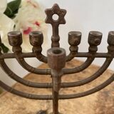Five Branch Menorah Candle Holder