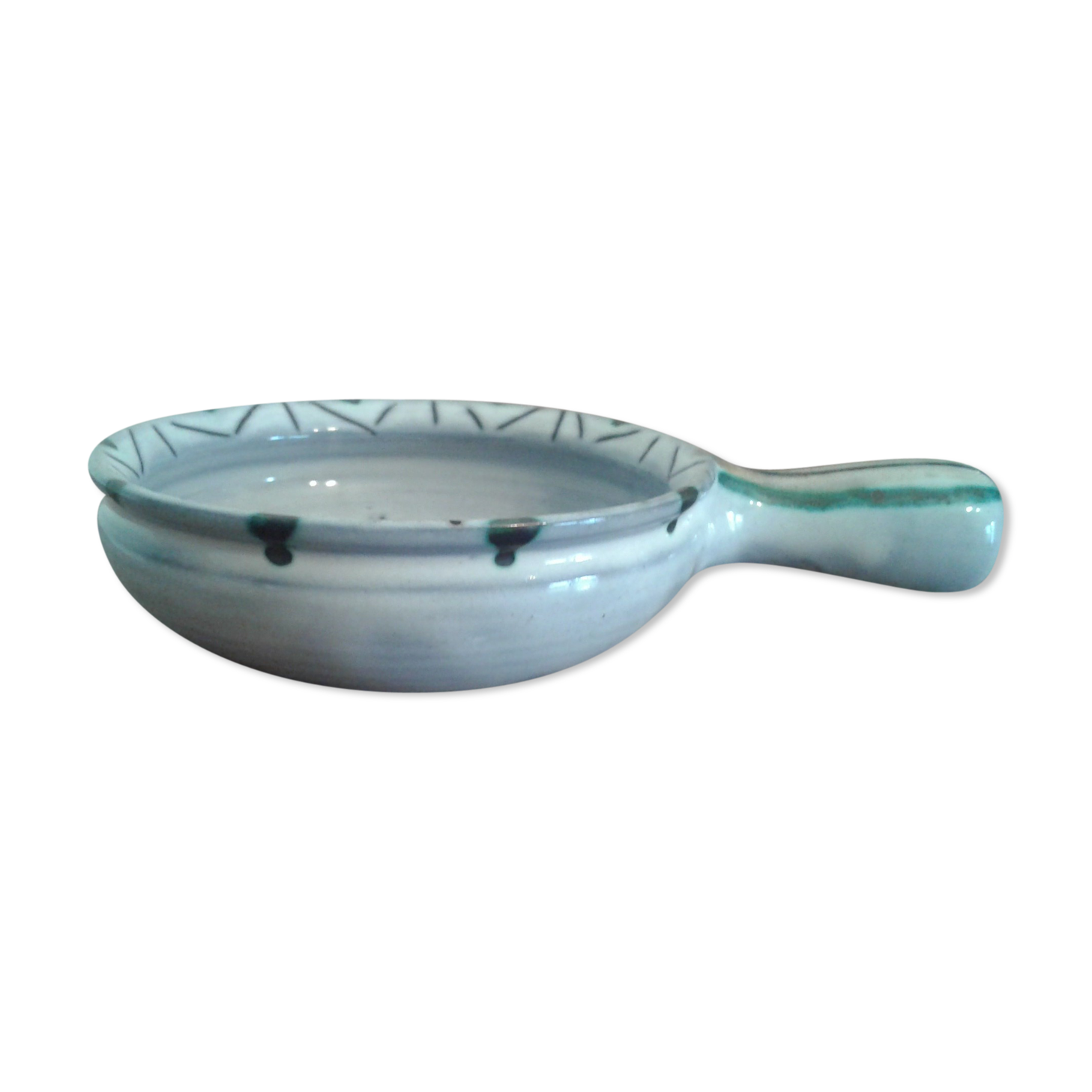 Jacques Innocenti ceramic, stamped circa 1950 , ram decoration