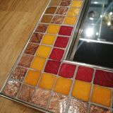 Vintage ceramic mirror