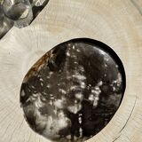 Dish in petrified wood