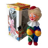 Vintage wind-up clown Carl