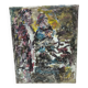 Textured Abstract Figures – Oil on Canvas