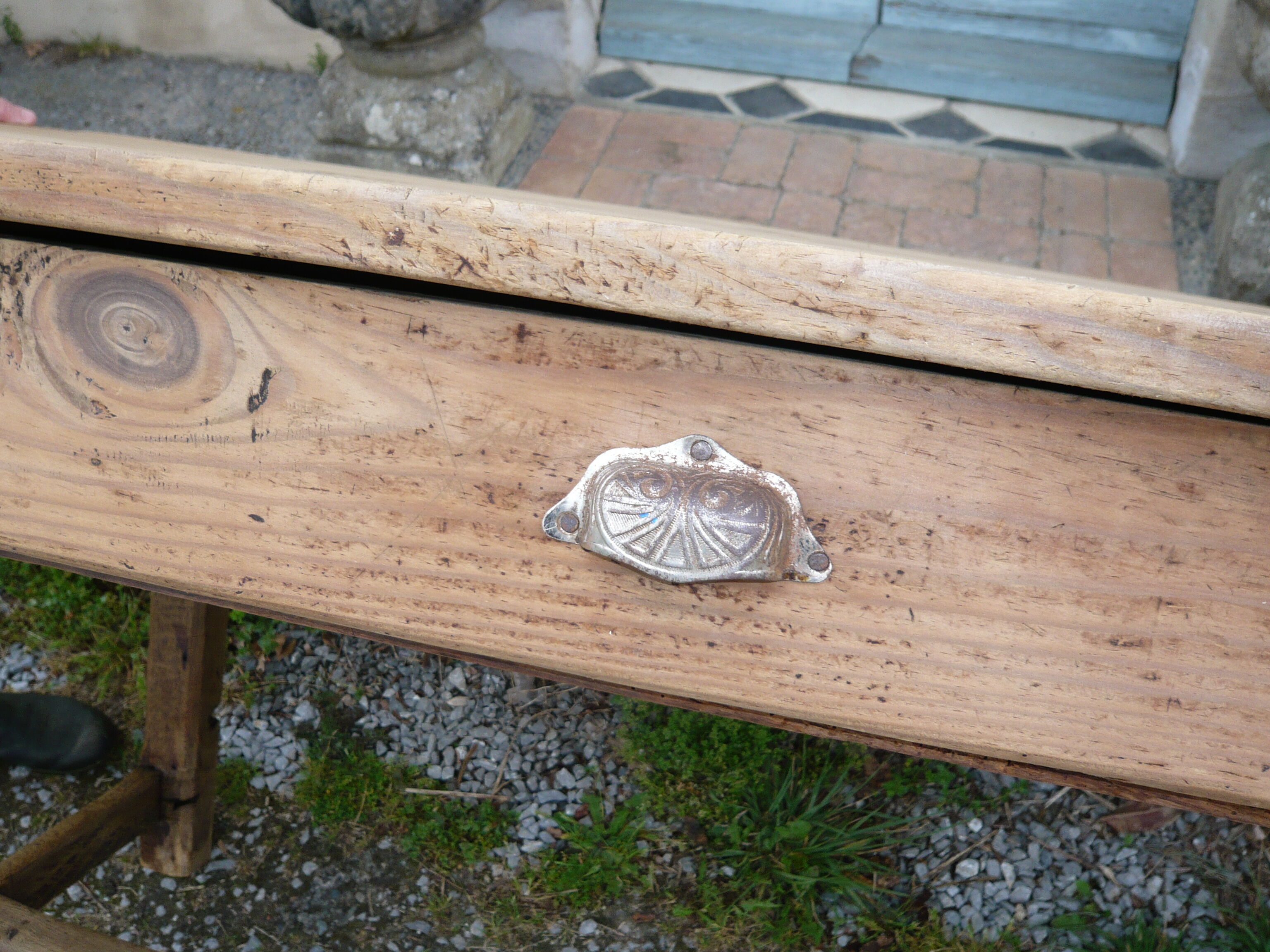 Old farm table
