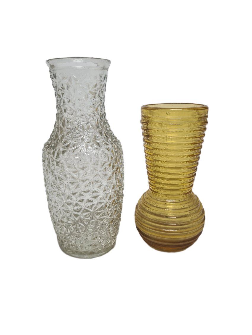 2 vases postmodernes HSG Prądniczanka, Pologne, années 1970