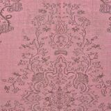 Pink Oushak Turkish Carpet sku 1129