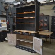 2-part sideboard in late 19th century fir