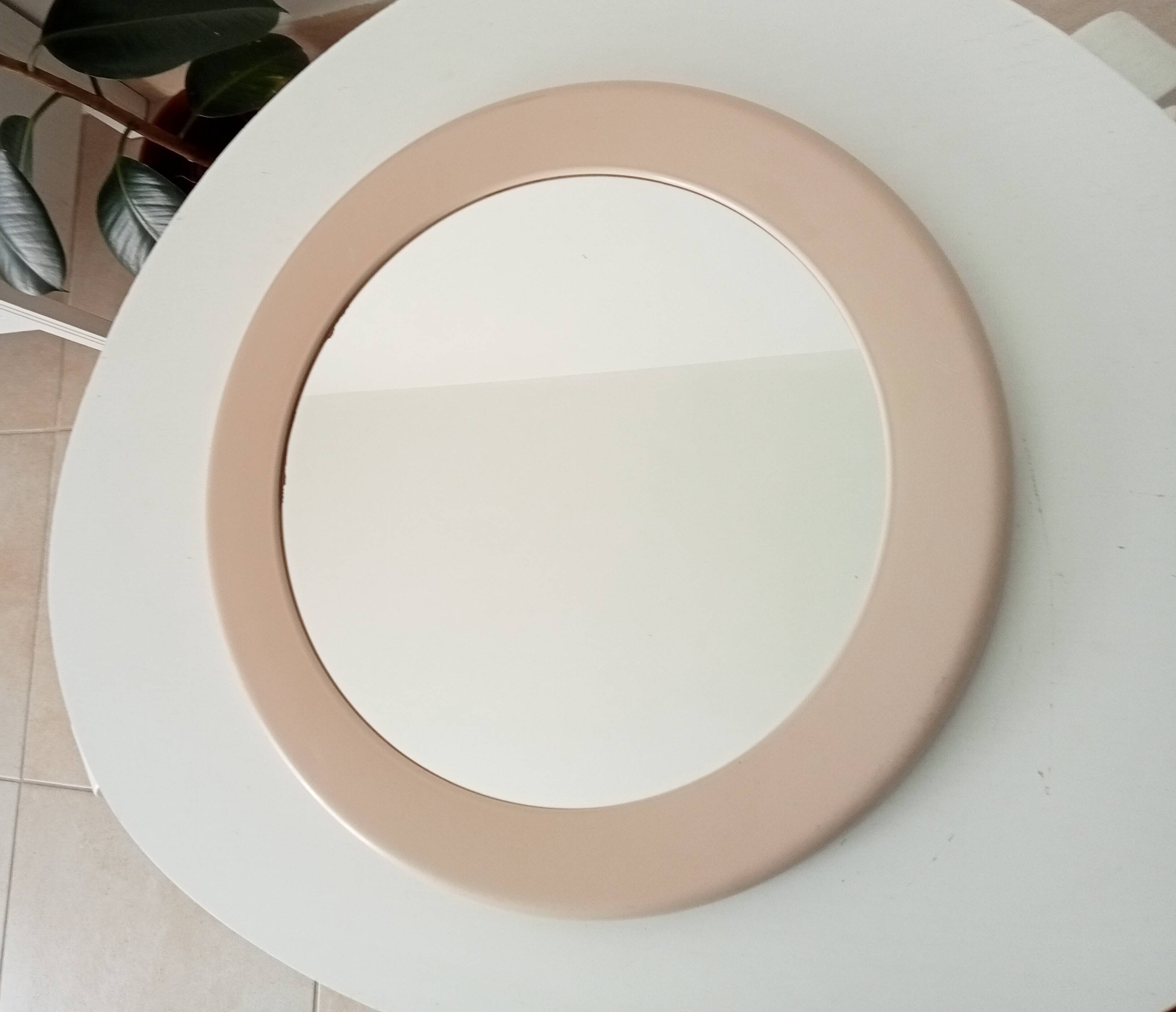 Vintage 70s round mirror Syla style