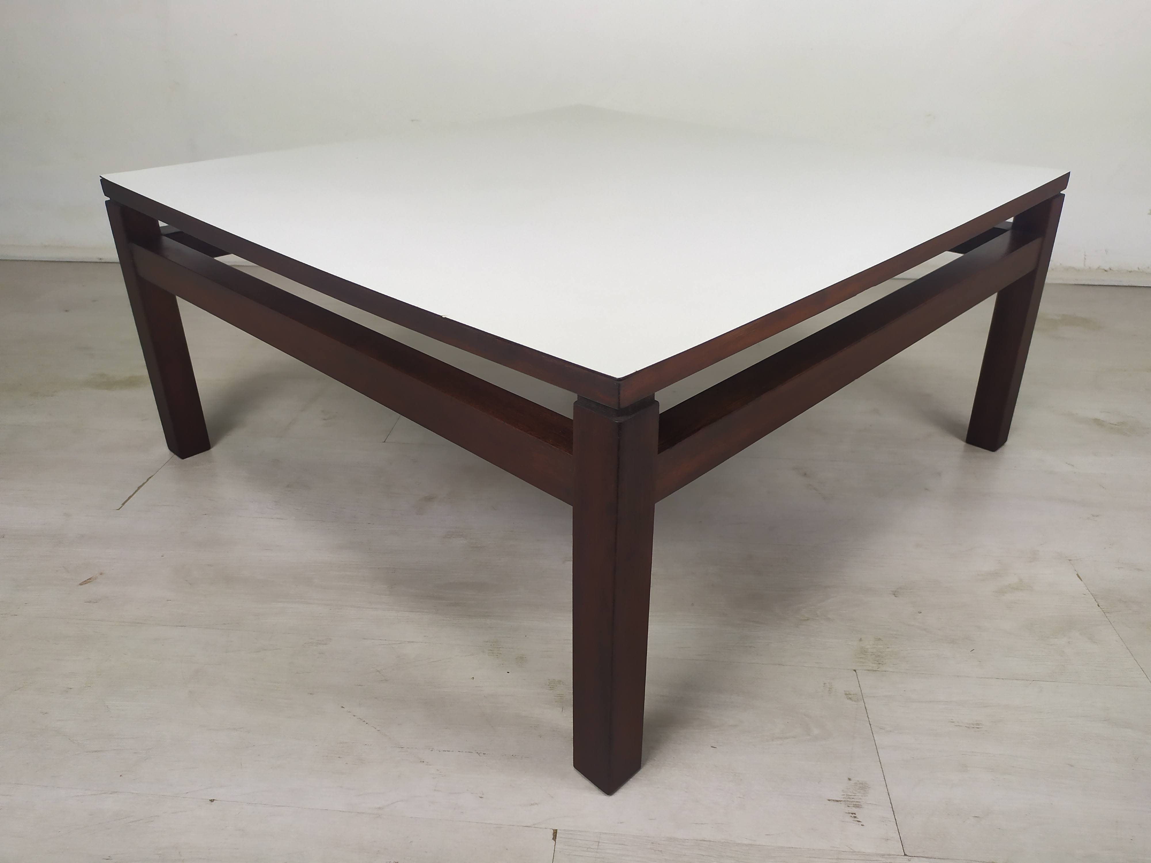 Scandinavian square coffee table