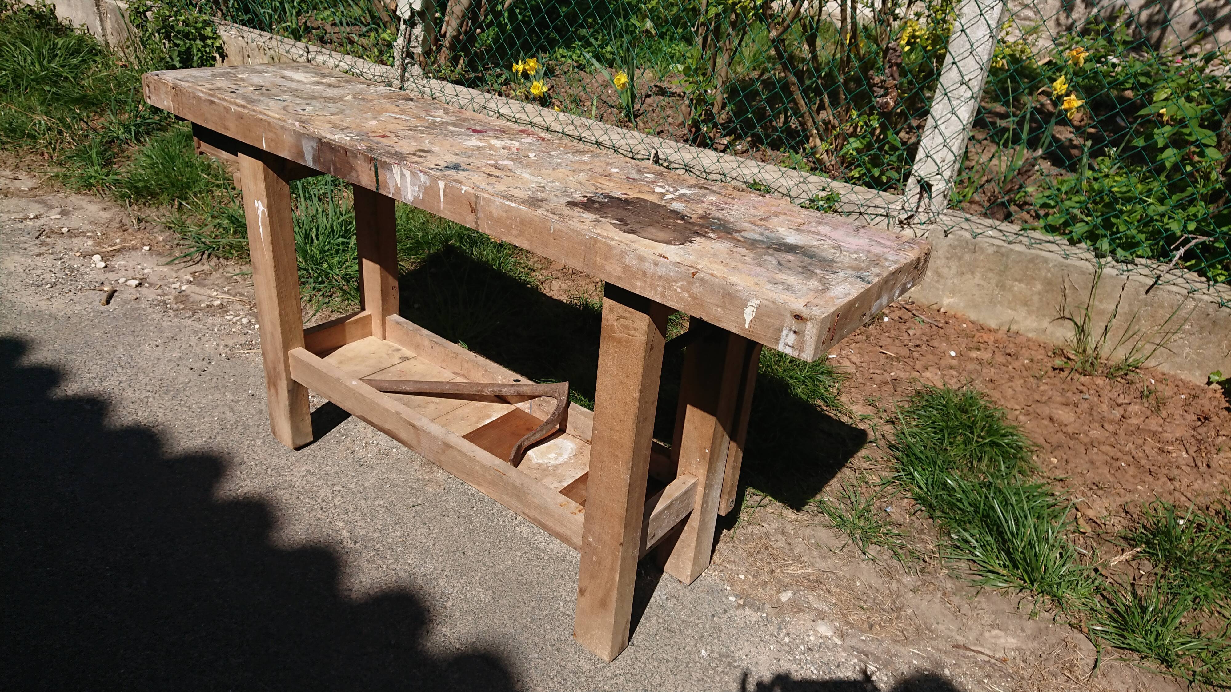 Built in raw wood with its press and valet - GRENAD