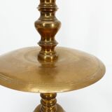 Pair of altar candlesticks in brass, Vietnam, 20th century